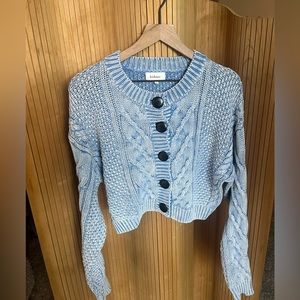 Bohme Blue Cardigan